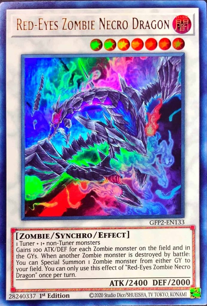 RedEyes Zombie Necro Dragon ULTRA GFP2EN133 Lord Coleccionista